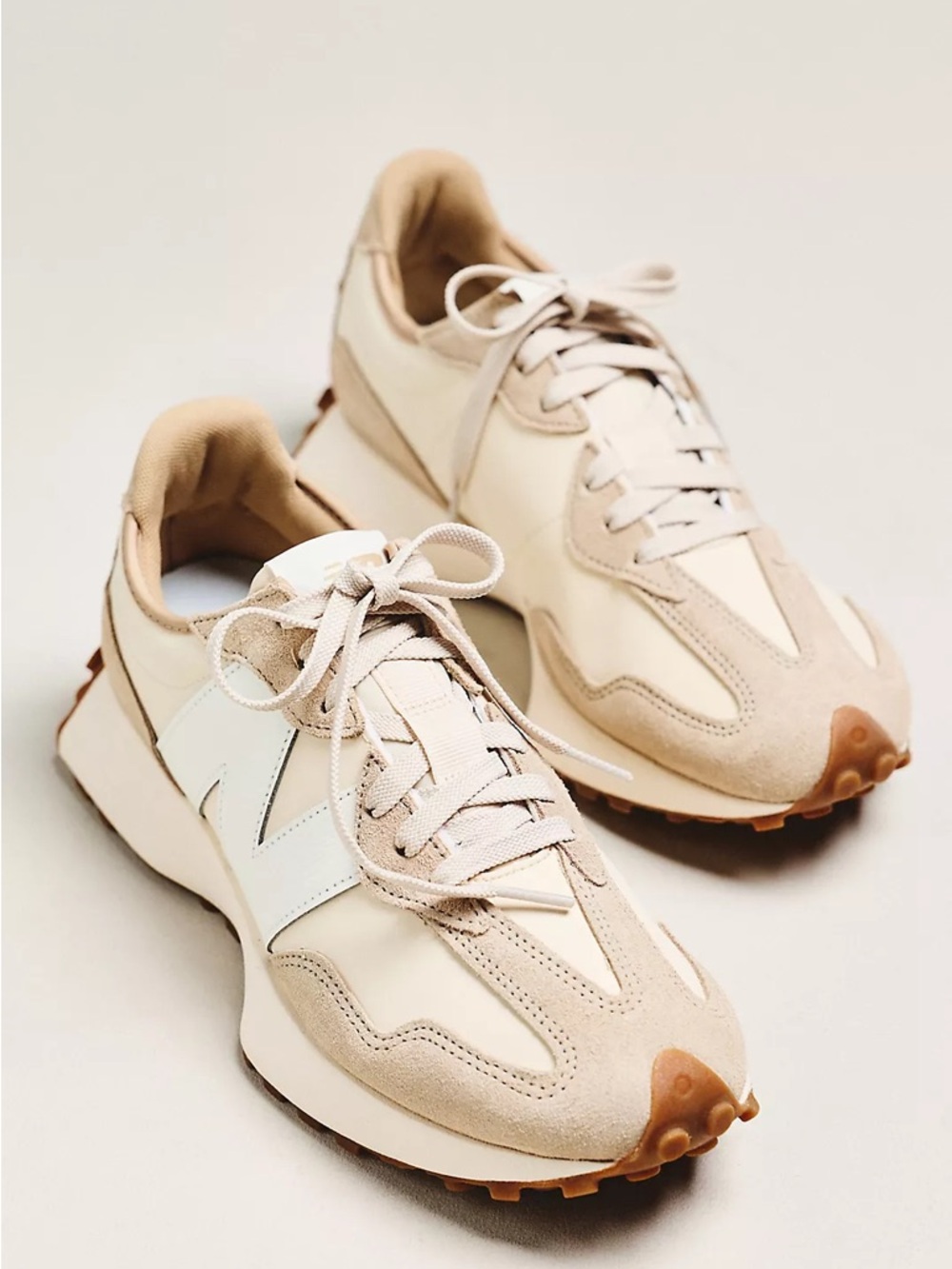 New Balance 327 Sneakers Timberwolf/Sea Salt - Picture 2 of 8